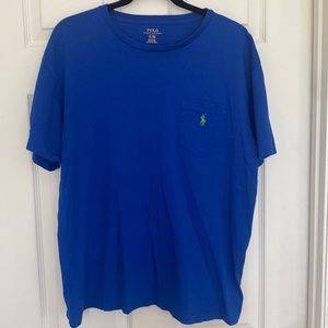 Polo Ralph Lauren Short Sleeve Royal Blue Size Large